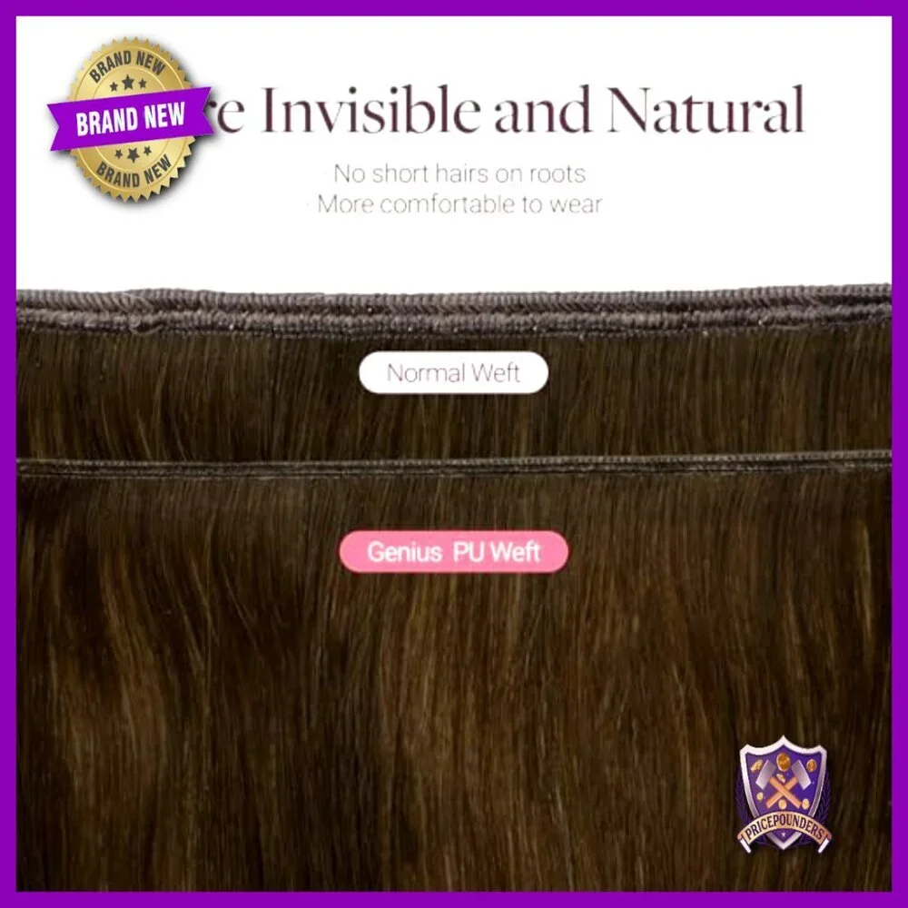 18 Inch Human Hair Tape In Extensions, 50g, Salon Quality, Easy Application